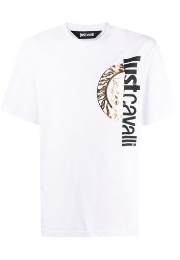 Just Cavalli logo-print cotton t-shirt - Bianco