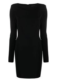 Just Cavalli cut-out mini dress - Nero