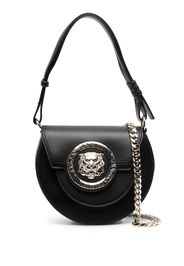 Just Cavalli Borsa a spalla con placca logo - Nero