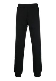 Just Cavalli logo-print cotton track pants - Nero