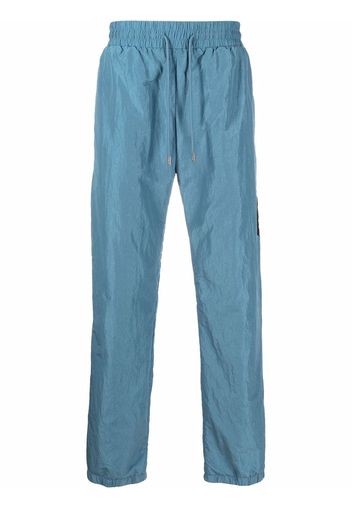 Just Don embroidered-logo track pants - Blu