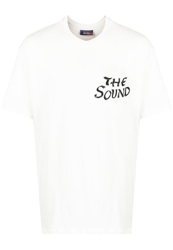 Just Don The Sound short-sleeve T-shirt - Bianco