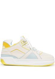 Just Don Tennis Courtside lace-up trainers - Bianco