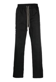 Just Don logo-embroidered track pants - Nero