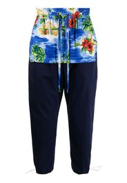 JUST IN XX Pantaloni sportivi con stampa - Blu