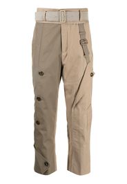 JUST IN XX Pantaloni con bottoni - Verde