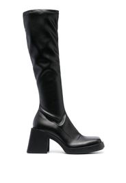 Justine Clenquet Chloe square-toe 80mm boots - Nero