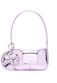 Justine Clenquet Dylan metallic shoulder bag - Rosa