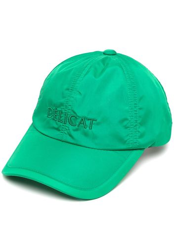 Juun.J Délicat-embroidered baseball cap - Verde