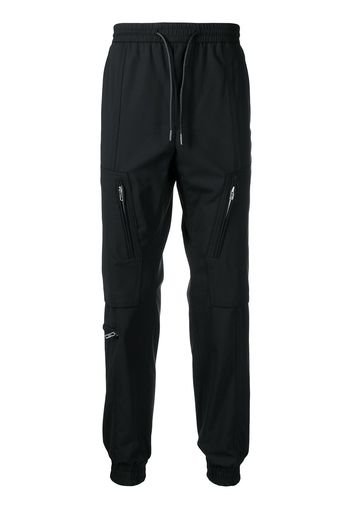 Juun.J Pantaloni sportivi con coulisse - Nero