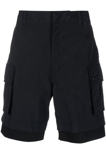 Juun.J cotton cargo shorts - Nero