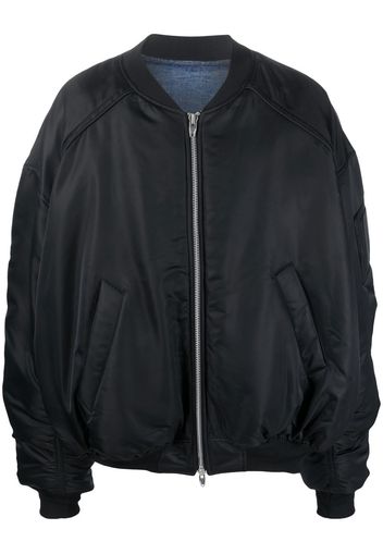 Juun.J reversible bomber jacket - Nero