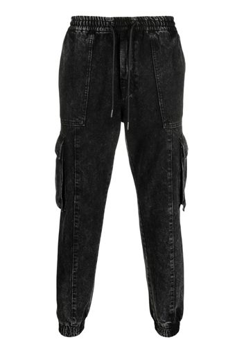 Juun.J cargo-pocket tapered jeans - Nero