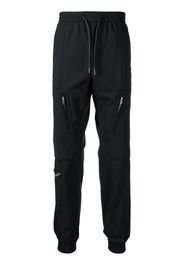 Juun.J Pantaloni sportivi con coulisse - Nero