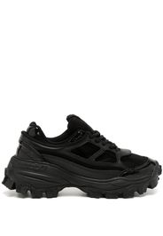 Juun.J layered chunky low-top sneakers - Nero