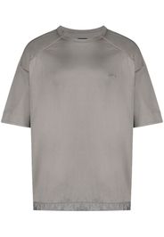 Juun.J T-shirt con ricamo - Grigio