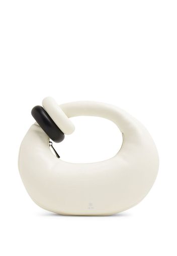 JW Pei Abacus circular-shaped shoulder bag - Bianco