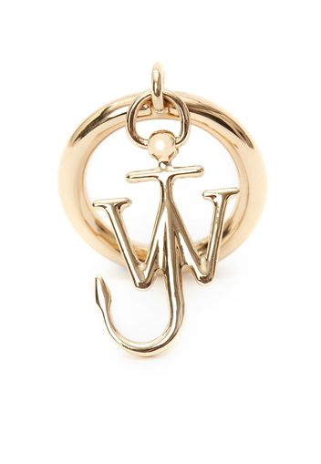 JW Anderson JW ANCHOR CHARM RING - Oro