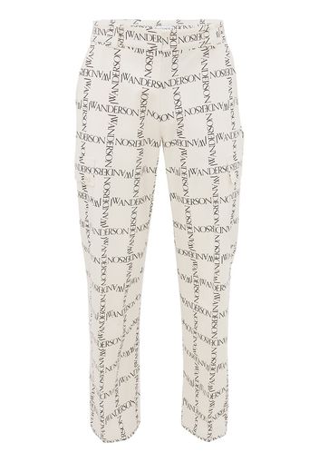 JW Anderson STRAIGHT LEG TROUSERS - Bianco