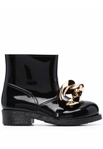 JW Anderson chain-embellished ankle boots - Nero