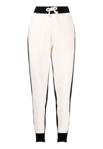 JW Anderson Pantaloni sportivi con design color-block - Toni neutri