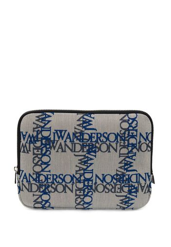 JW Anderson Porta iPad con stampa - Bianco