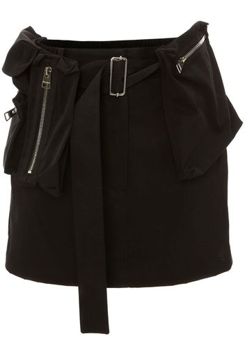 JW Anderson zip-detail miniskirt - Nero