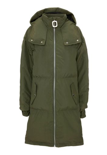 JW Anderson Cappotto imbottito con cappuccio - FOREST GREEN