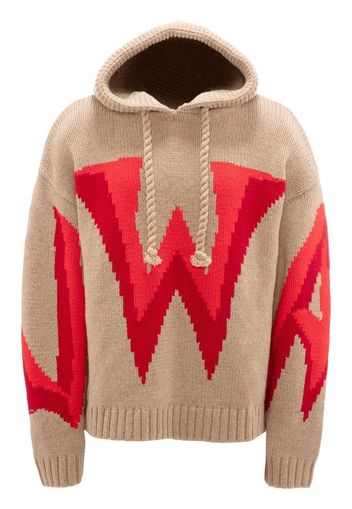 JW Anderson Felpa con cappuccio - Toni neutri