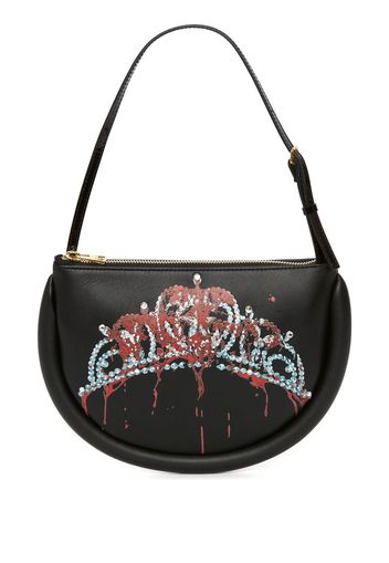 JW Anderson Borsa a spalla Carrie Bumper Moon - Nero