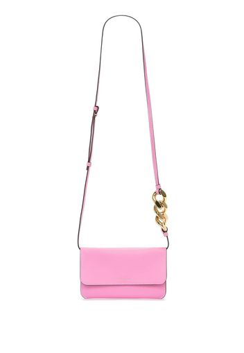 JW Anderson chain-detail phone bag - Rosa