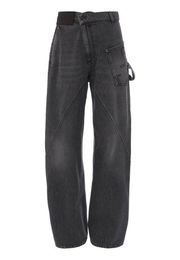 JW Anderson Jeans dritti - Grigio