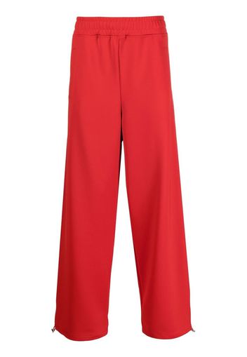 JW Anderson drawstring -cuff track pants - Rosso