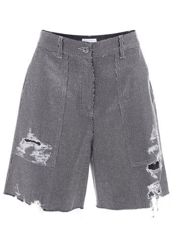 JW Anderson Shorts con borchie - Grigio