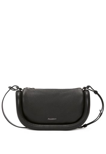 JW Anderson Bumper-12 leather crossbody bag - Nero