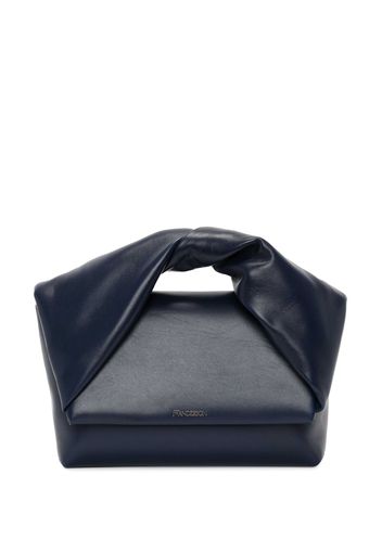 JW Anderson large Twister leather bag - Blu