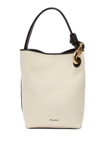 JW Anderson Borsa a secchiello JWA Corner - Bianco