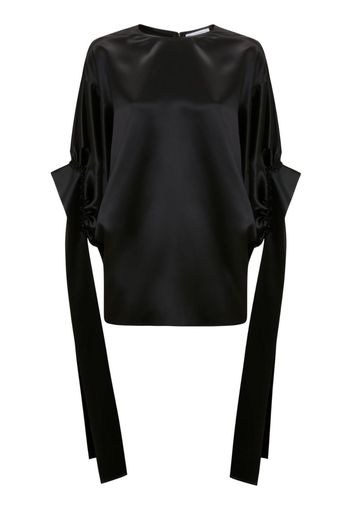 JW Anderson Blusa plissettata - Nero