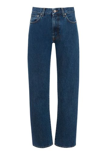 JW Anderson high-rise straight-leg jeans - Blu