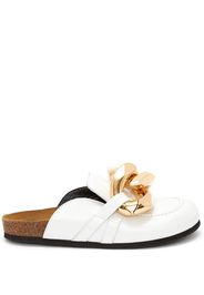 JW Anderson Mules con dettaglio a catena - Bianco