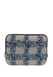 JW Anderson Porta iPad con stampa - Bianco