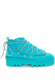 JW Anderson Stivali stringati imbottiti - Blu