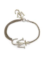 JW Anderson Bracciale con pendente Anchor - Giallo