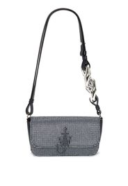 JW Anderson Borsa a spalla con applicazione - Blu