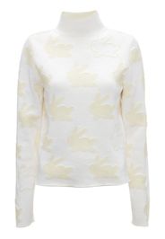 JW Anderson Maglione a collo alto - Bianco