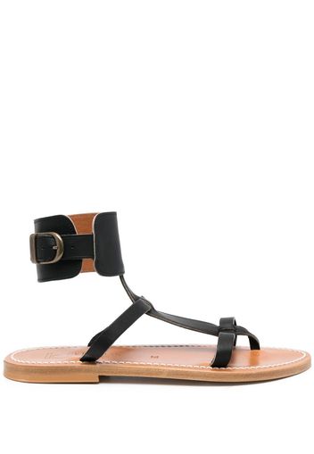 K. Jacques open-toe leather sandals - Nero