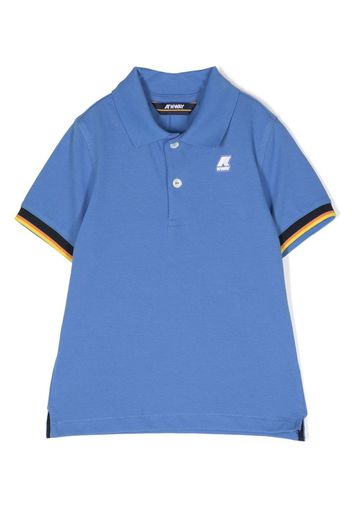 K Way Kids short-sleeve polo shirt - Blu