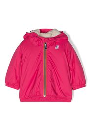 K Way Kids Le Vrai 3.0 Claude hooded jacket - Rosa