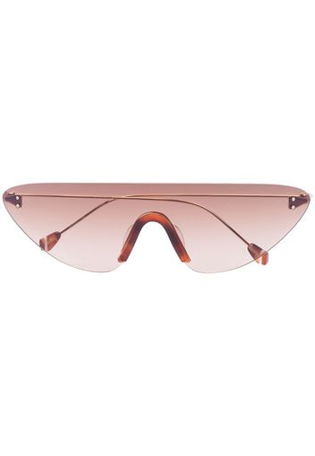 Brown Wells cat eye sunglasses