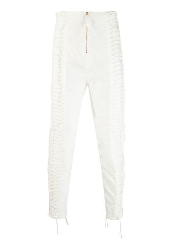 KANGHYUK Airbag Ainti-G trousers - Bianco